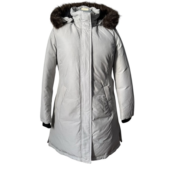 cleo Jackets & Blazers - Cleo down fill Parka with removable hood Car coat length size M